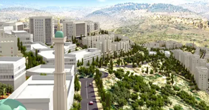 في طريق بناء "مستوطنة فلسطينية"